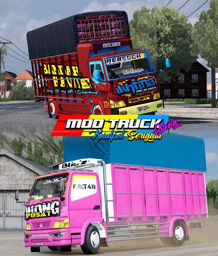 Mod Truk Oleng Knalpot Srigala screenshot 1