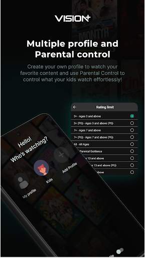 Vision  : Live TV, Film & Seri screenshot 2