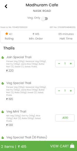 Zoop - Order Food in Trains screenshot 7