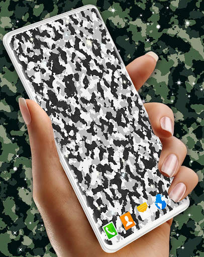 Army Patterns Live Wallpaper❤️ Camouflage Themes 6 تصوير الشاشة