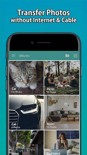 Clone all: Share photos, music, videos, Big movies screenshot 6