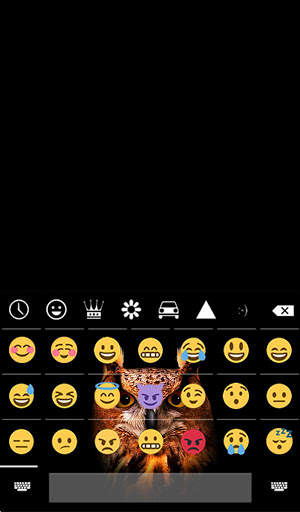 Owl Animated Keyboard   Live Wallpaper screenshot 3