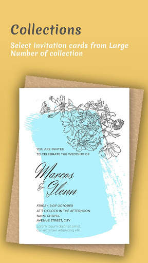 Invitation Card Maker скриншот 5