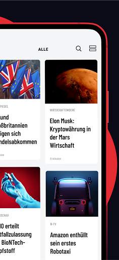 Bundle News - Nachrichten App. screenshot 3