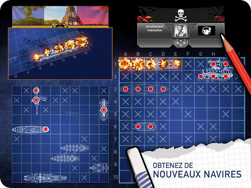 Bataille Navale - Touché-coulé screenshot 11
