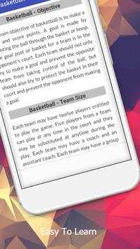 Tutorials for Basketball Offline 4 تصوير الشاشة