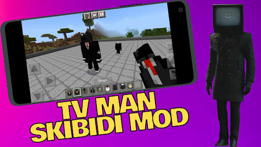 TVman Mod Minecraft Skibidi screenshot 5