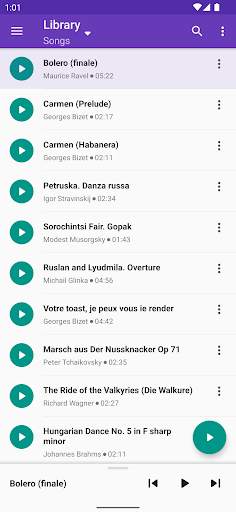 Simple Music Player screenshot 1