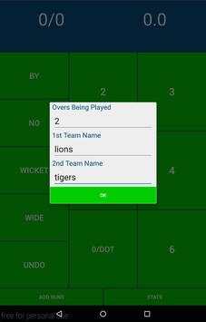 Cricket Scoring screenshot 9