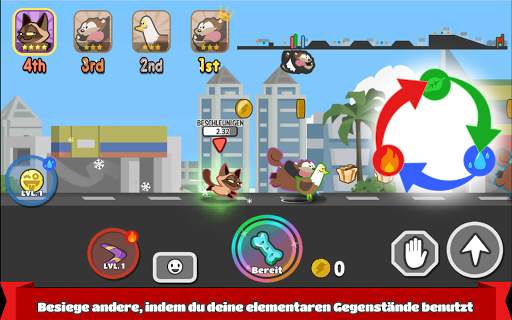 Pets Race - Lustiges PvP-Online-Rennspiel screenshot 2