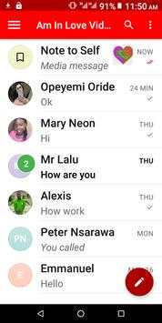 Am In Love Free Video Call Messenger screenshot 2