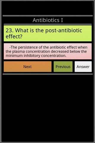 Pharmacology exam questions screenshot 3