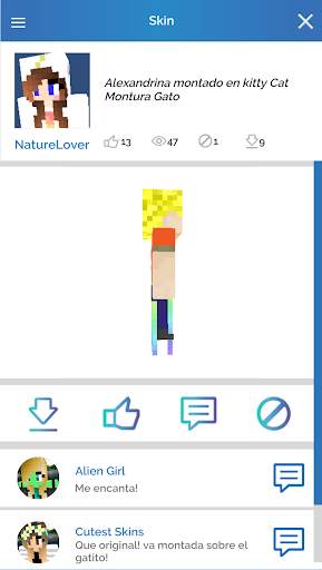 QB9 3D Skin Editor para Minecraft screenshot 6