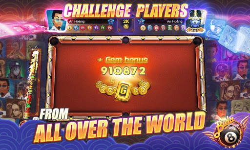 Bida Online: 8 Pool Ball, Billiard Online, 7 Card screenshot 3
