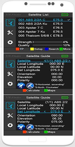 All Satellites Tv Channels List & Frequency Finder screenshot 3