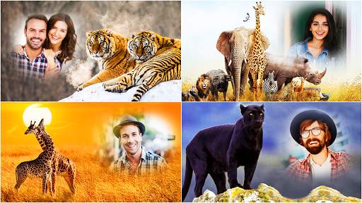 Wild Animal Photo Editor Frame screenshot 5