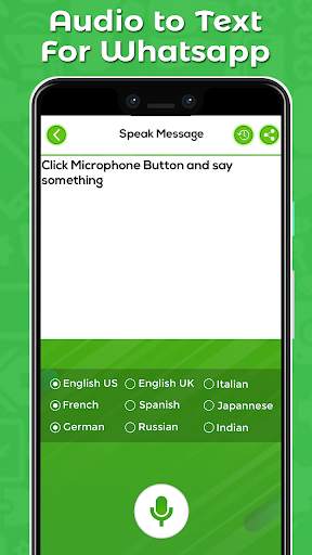 Audio To Text For WhatsApp screenshot 1