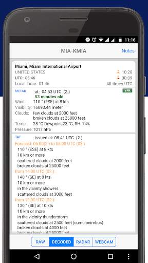 PilotWeather Lite screenshot 2