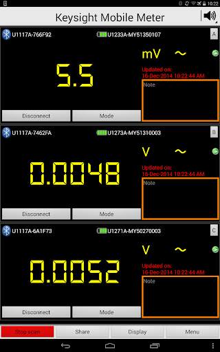 Keysight Mobile Meter screenshot 3