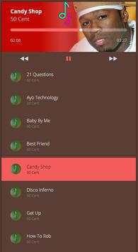 Best 50 Cent Song & Lyrics | Full Offline screenshot 1