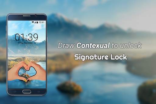 Signature Lock Screen скриншот 6