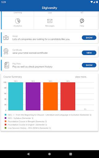 Digivarsity - Education App 6 تصوير الشاشة