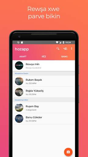 Hozapp  Messenger screenshot 2