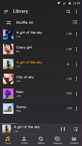 Music Player - Mp3 Player, Bass Booster screenshot 3