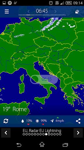 Sat24, satellite meteorologico screenshot 4