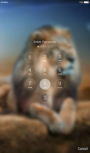 Lion king Lock Screen screenshot 6