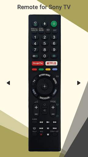 Remote for Sony TV screenshot 2