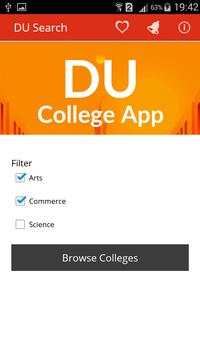 DU Delhi College Cut-off App screenshot 3
