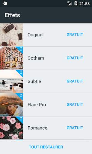 Éditeur Photo Pro (free image editor) screenshot 7