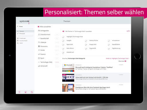 updatemi news screenshot 6