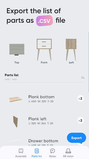 Moblo - 3D furniture modeling screenshot 5