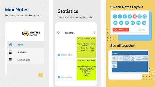 Maths Mini Notes screenshot 1