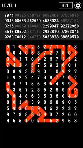 Number Search - Snake 2 تصوير الشاشة