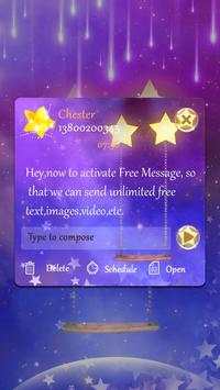 GO SMS STARLIGHT THEME screenshot 4