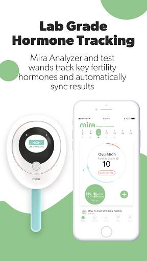 Mira Fertility & Ovulation Tracker screenshot 1