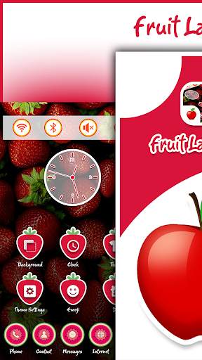 Fruit Launcher Theme screenshot 5