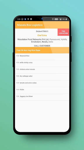 Masala Box Delivery App screenshot 3