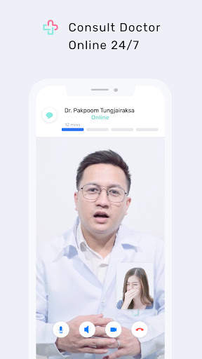 Raksa - Online Hospital screenshot 1