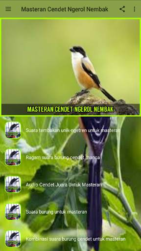 Masteran Cendet Ngerol Nembak Offline screenshot 3