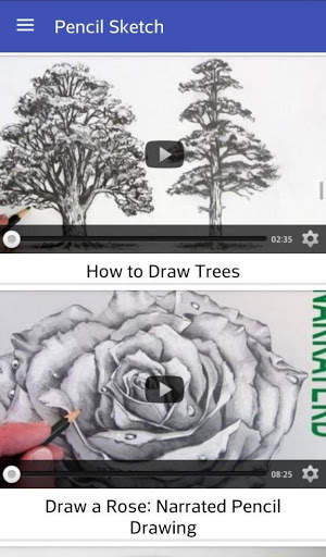 Pencil Sketch - Videos screenshot 5