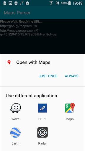 Maps Parser скриншот 2