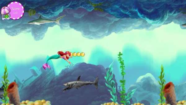 Mermaid Shark Attack screenshot 5