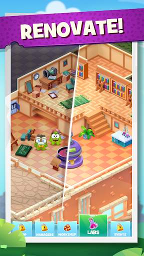 Om Nom Candy Factory screenshot 3