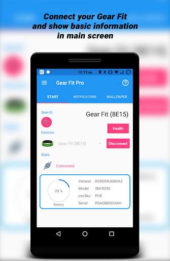 Gear Fit Pro Lite - (for Gear-Fit 1) screenshot 1
