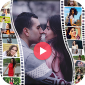 Photo To Video Editor With Song icon