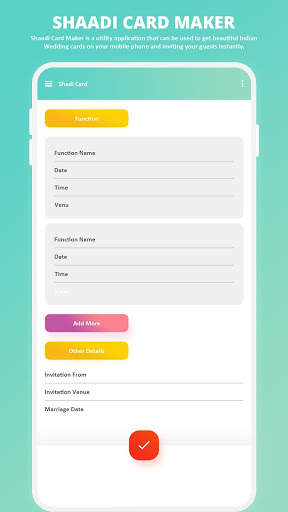 Wedding Invitation Card Maker  - Shaadi Card 2020 скриншот 6
